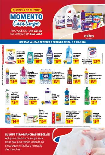 Folheto Mercado Extra - 01/09/2026 - 07/09/2026.