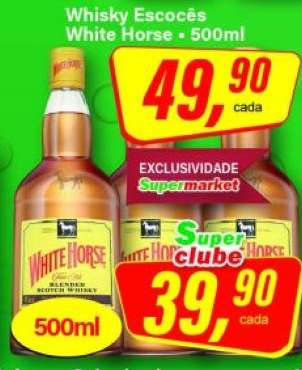 Whisky Escocês White Horse - 500ml