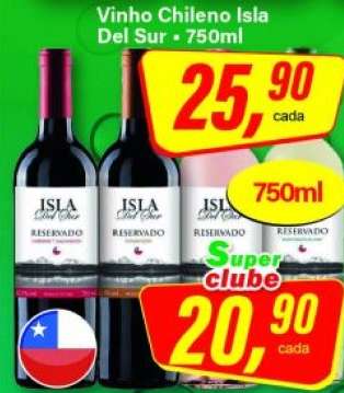 Vinho Chileno Isla Del Sur