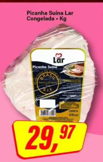 Picanha Suína Lar Congelada