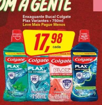 Enxaguante Bucal Colgate Plax Variantes