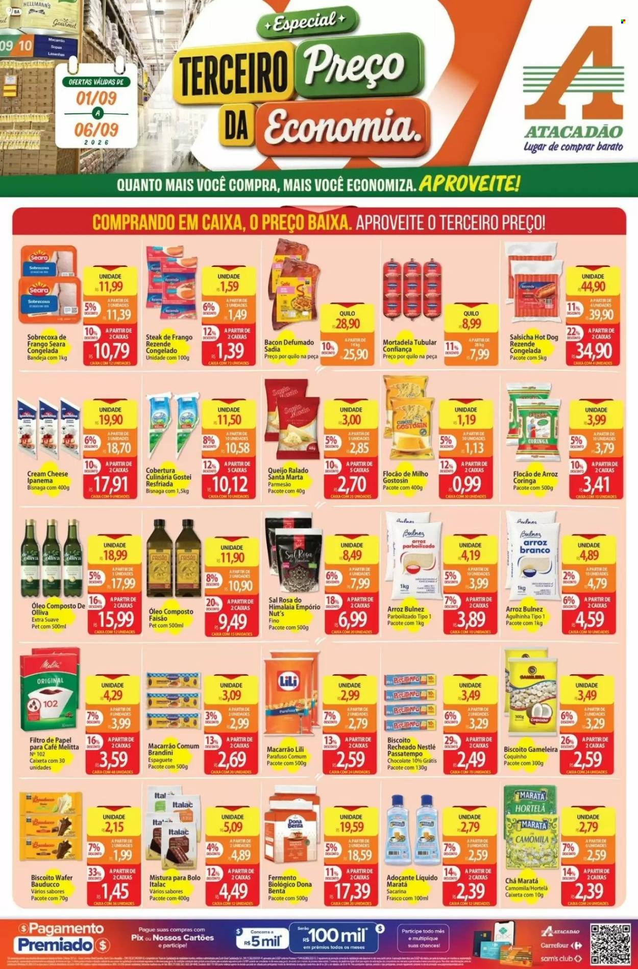 Folheto Atacadão - 01/09/2026 - 06/09/2026. Página 1