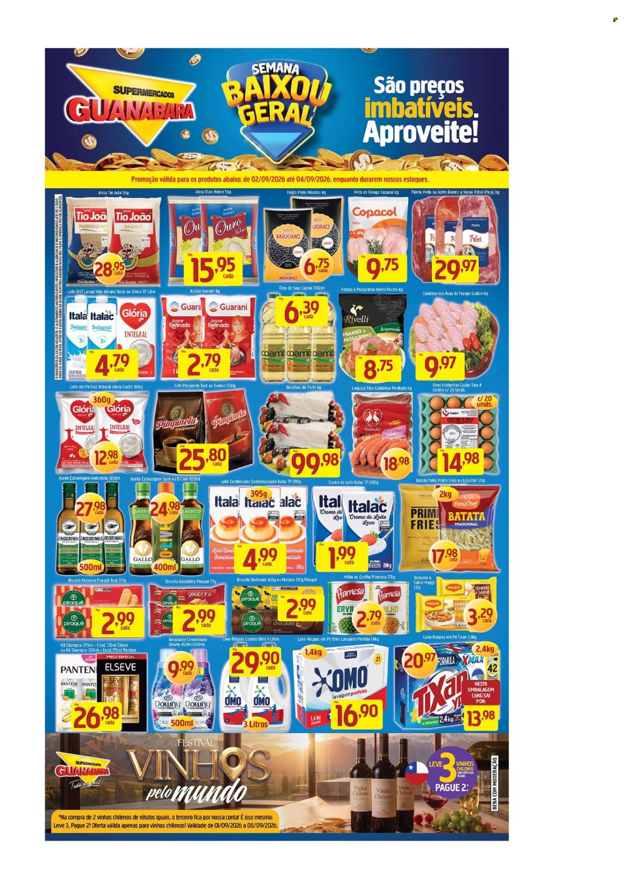Folheto Supermercados Guanabara - 02/09/2026 - 04/09/2026. Página 1