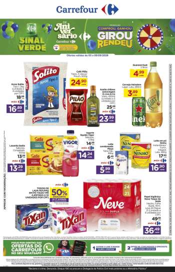 Folheto Carrefour Hiper - 03/09/2026 - 09/09/2026.