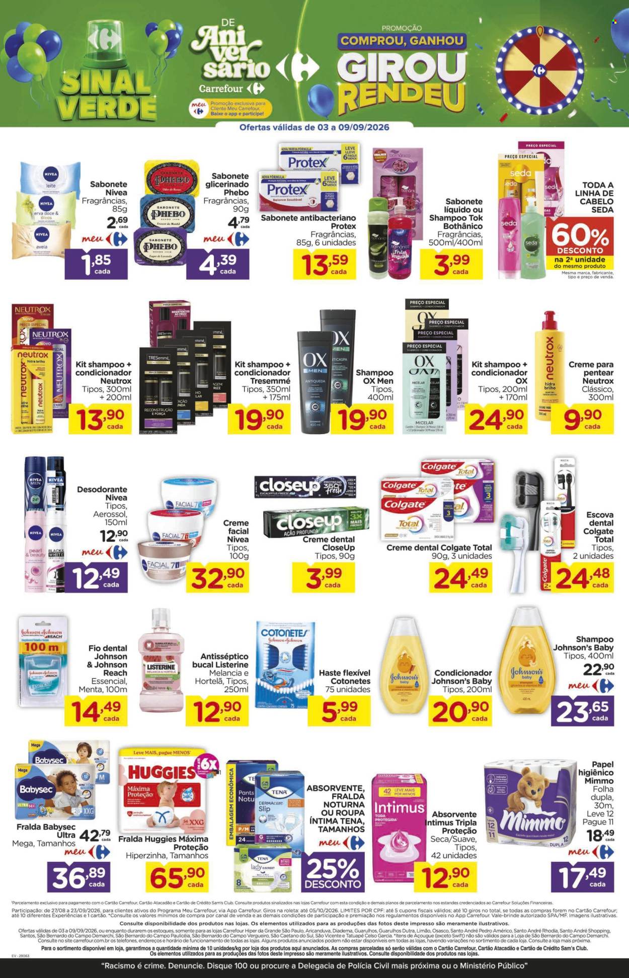 Folheto Carrefour Hiper - 03/09/2026 - 09/09/2026. Página 12