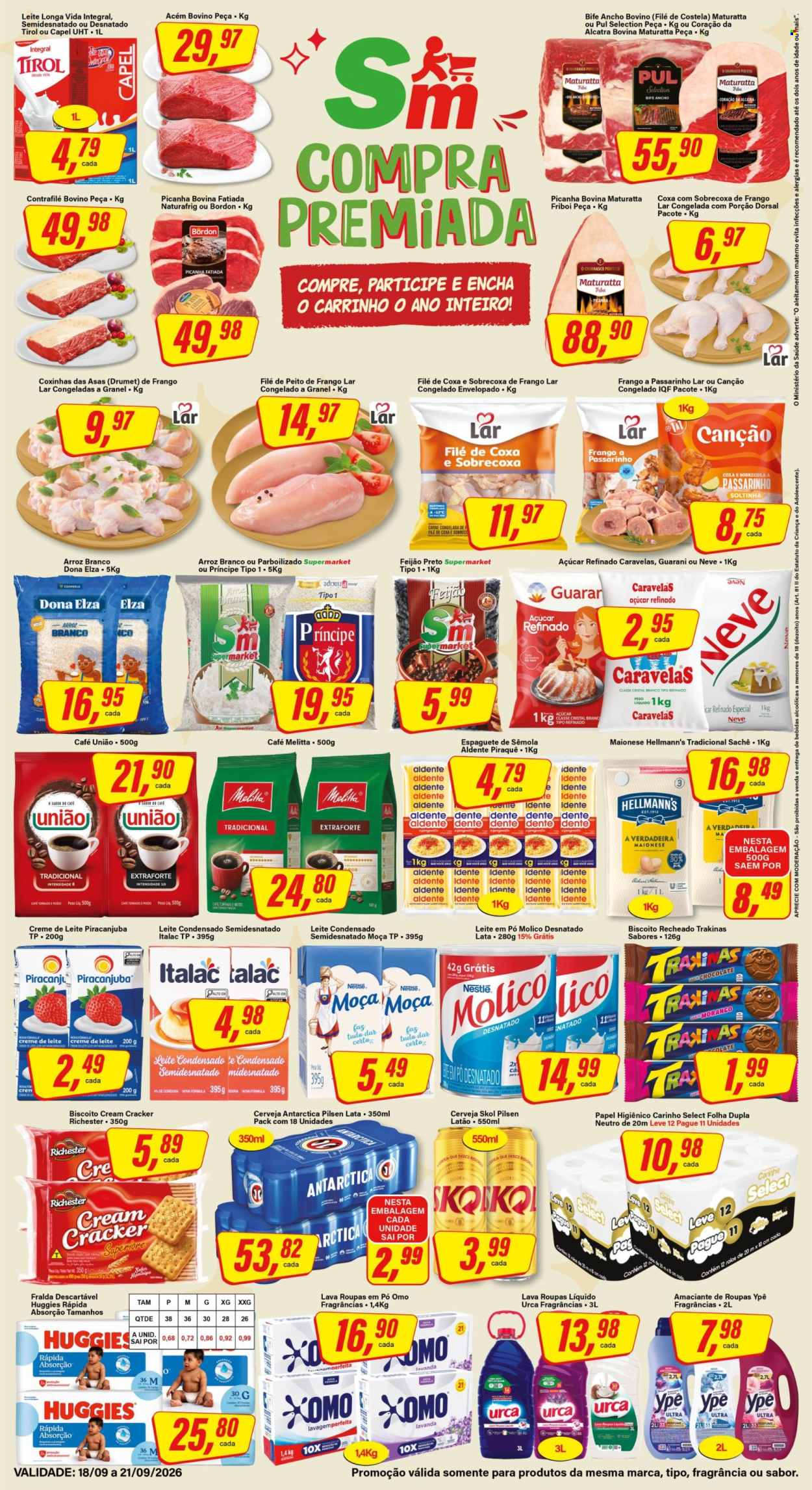 Folheto Rede Supermarket - 18/09/2026 - 21/09/2026. Página 1