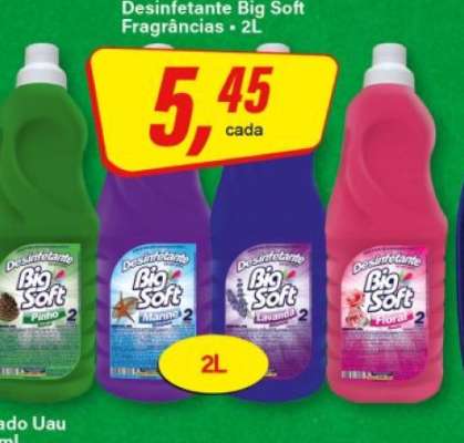 Desinfetante Big Soft