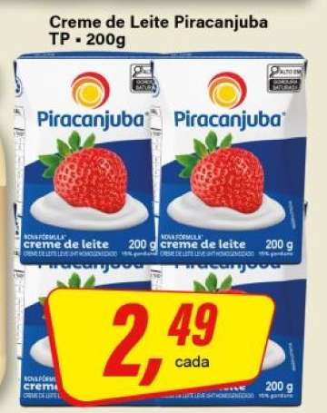 Creme de Leite Piracanjuba TP