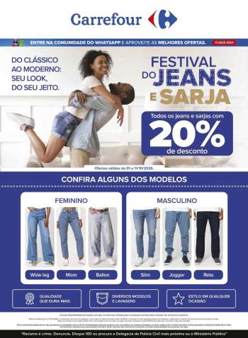 Folheto Carrefour Hiper - 01/10/2026 - 25/10/2026.