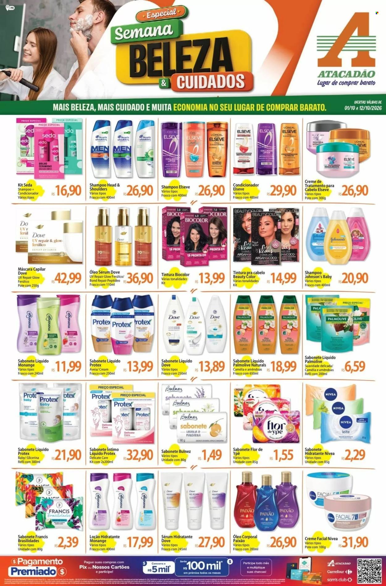 Folheto Atacadão - 01/10/2026 - 12/10/2026. Página 1