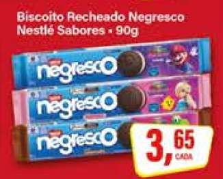 Biscoito Recheado Negresco