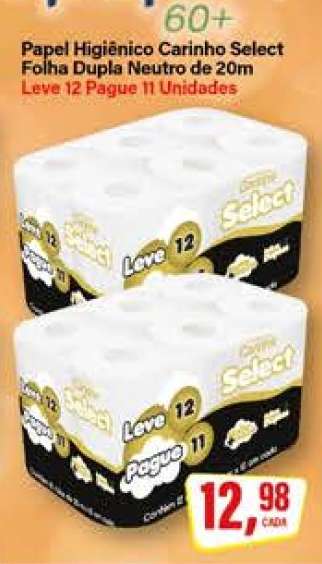 Papel Higiênico Carinho Select