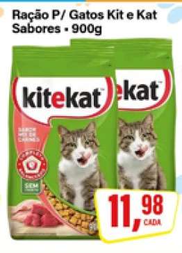 Ração P/ Gatos Kit e Kat Sabores