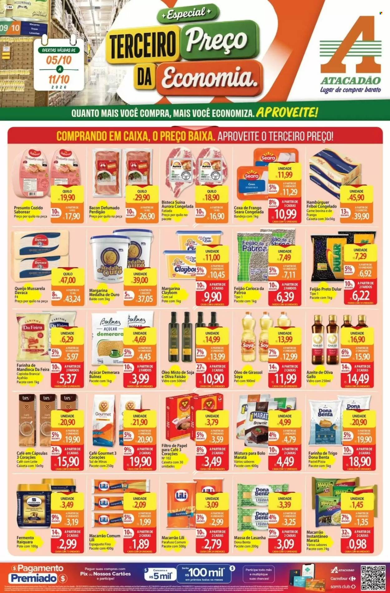 Folheto Atacadão - 05/10/2026 - 11/10/2026. Página 1