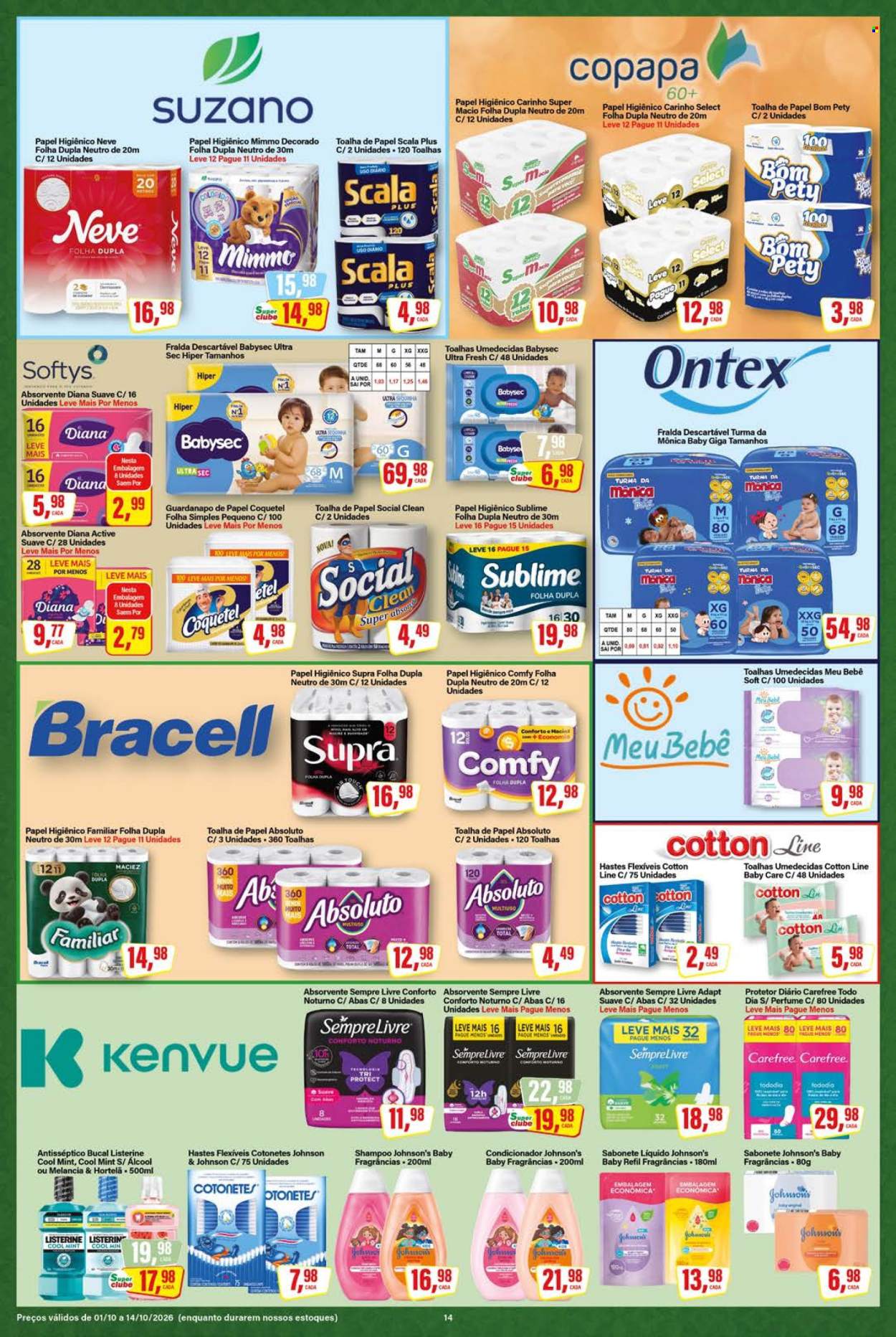 Folheto Rede Supermarket - 01/10/2026 - 14/10/2026. Página 14