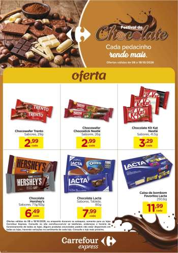 Folheto Carrefour - 08/10/2026 - 18/10/2026.