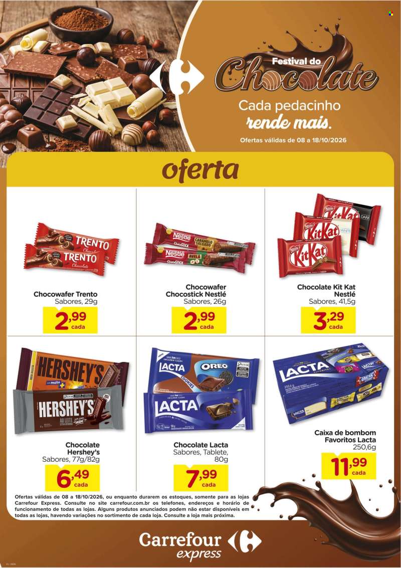 Folheto Carrefour - 08/10/2026 - 18/10/2026.