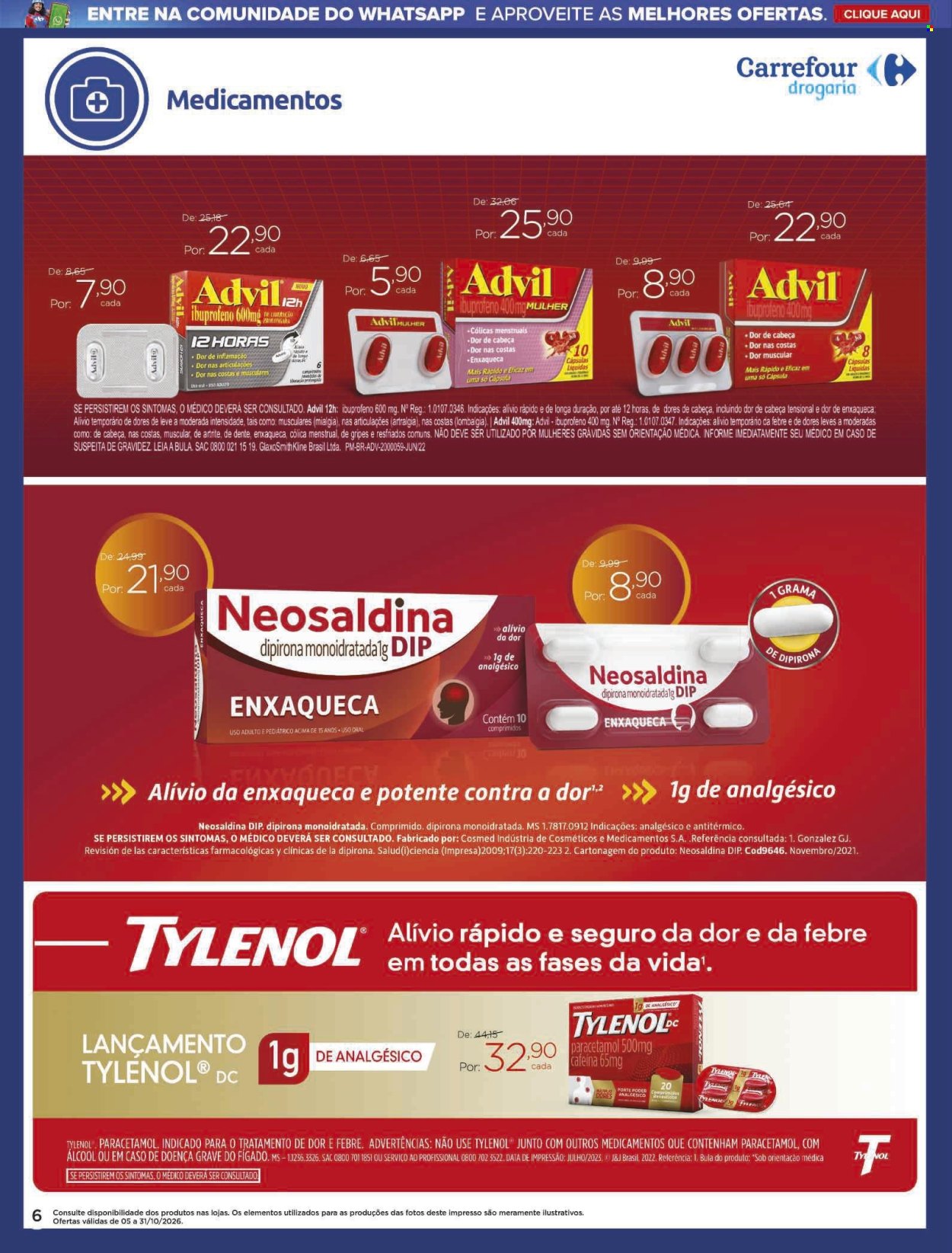 Folheto Carrefour Hiper - 05/10/2026 - 31/10/2026. Página 6
