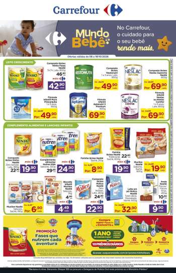 Folheto Carrefour - 08/10/2026 - 18/10/2026.