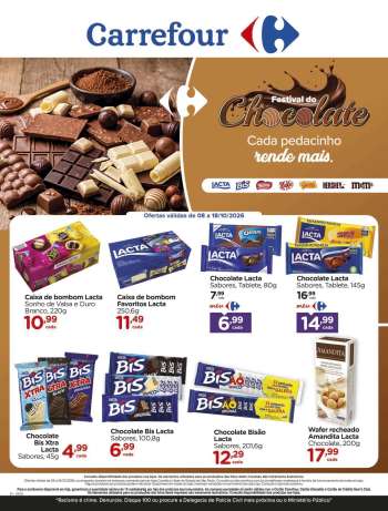 Folheto Carrefour Hiper - 08/10/2026 - 18/10/2026.