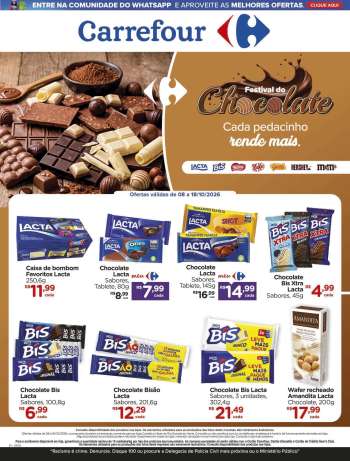 Folheto Carrefour Hiper - 08/10/2026 - 18/10/2026.