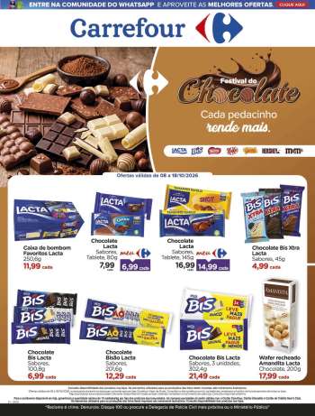 Folheto Carrefour Hiper - 08/10/2026 - 18/10/2026.