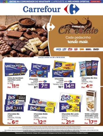 Folheto Carrefour Hiper - 08/10/2026 - 18/10/2026.