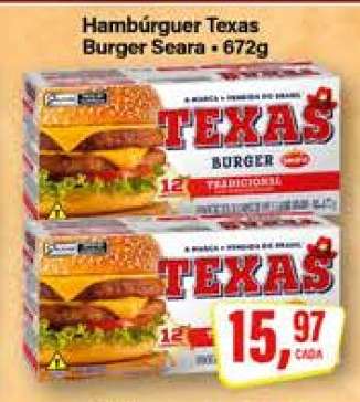 Hambúrguer Texas