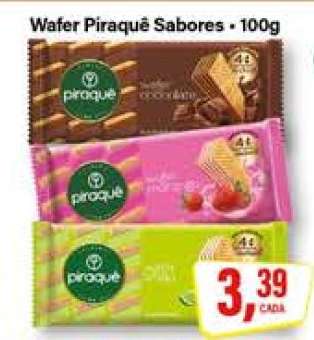 Wafer Piraquê Sabores