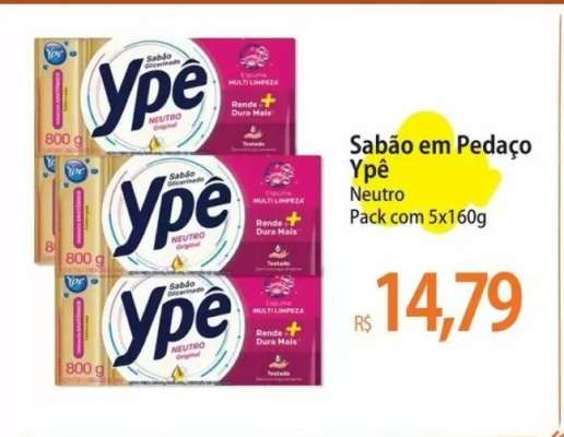 Sabão em Pedaço Ypê