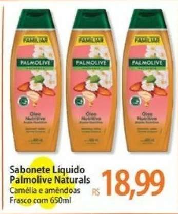 Sabonete líquido Palmolive Naturals