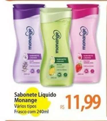 Sabonete Líquido Monange