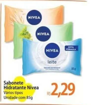 Sabonete Hidratante Nivea