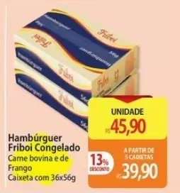 Hambúrguer Friboi Congelado