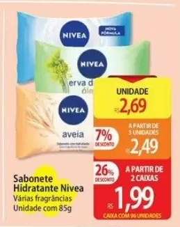 Sabonete Hidratante Nivea