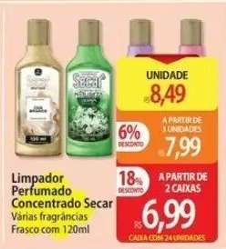 Limpador Perfumado Concentrado Secar