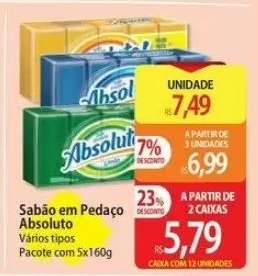 Sabão em Pedaço Absoluto
