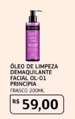 ÓLEO DE LIMPEZA DEMAQUILANTE FACIAL OL-01 PRINCIPIA