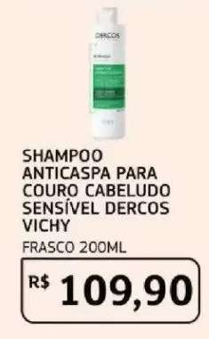 SHAMPOO ANTICASPA PARA COURO CABELUDO SENSÍVEL DERCOS VICHY