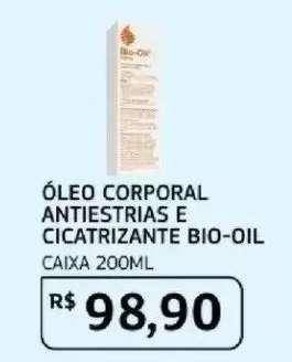 ÓLEO CORPORAL ANTIESTRIAS E CICATRIZANTE BIO-OIL
