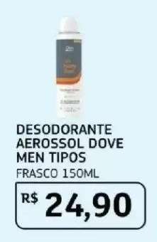 DESODORANTE AEROSSOL DOVE MEN TIPOS