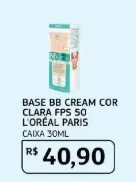 BASE BB CREAM COR CLARA FPS 50