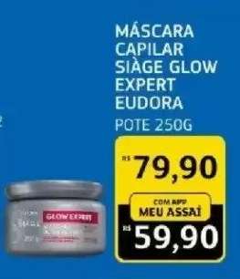 MÁSCARA CAPILAR SIÀGE GLOW EXPERT EUDORA