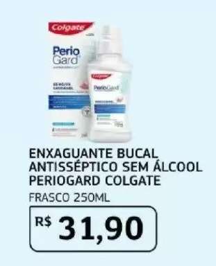 Enxaguante Bucal Antisséptico Sem Álcool Periogard Colgate