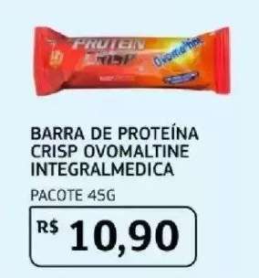 BARRA DE PROTEÍNA CRISP OVOMALTINE INTEGRALMEDICA