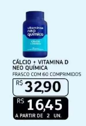 CÁLCIO + VITAMINA D NEO QUÍMICA