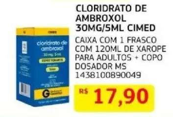 CLORIDRATO DE AMBROXOL 30MG/5ML CIMED