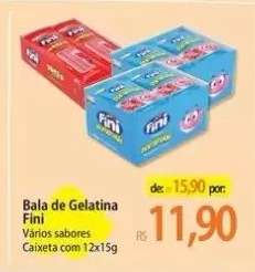 Bala de Gelatina Fini