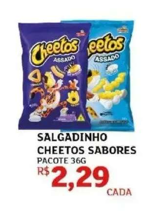 Salgadinho Cheetos Sabores