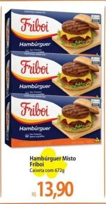 Hambúrguer Misto Friboi